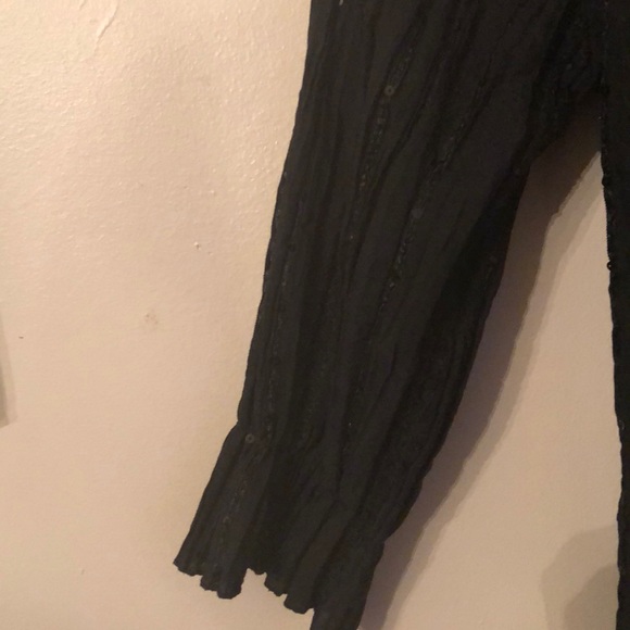 Harvé benard Black Peasants Blouse - Picture 3 of 4